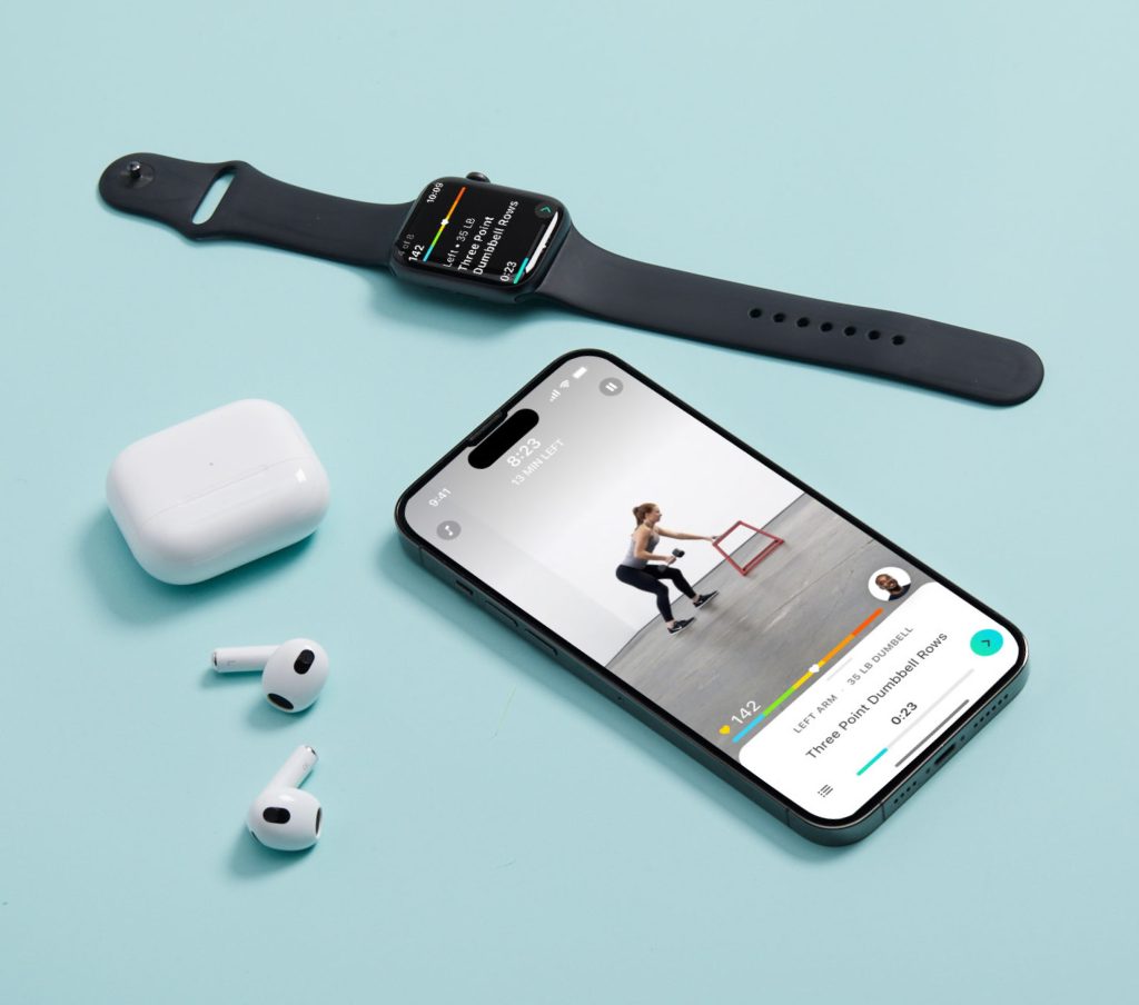 Future Fitness Stack with app and Apple Watch integration.